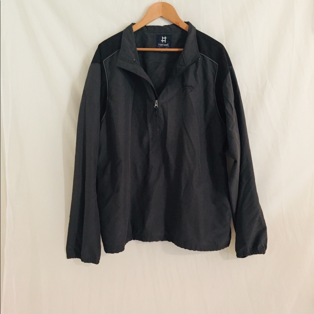 Men’s pullover golf jacket